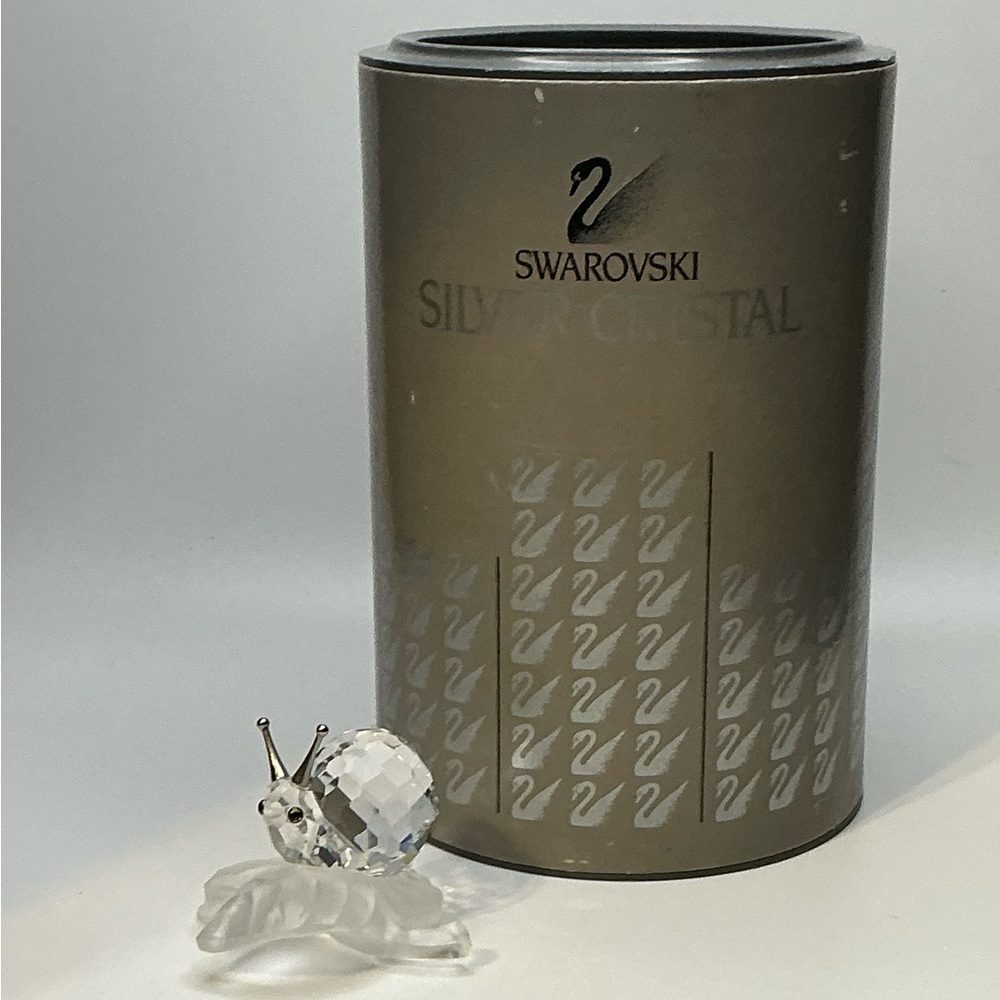 Swarovski Snail on Vine